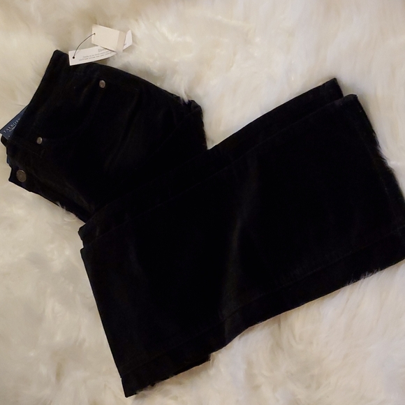 Talbots High-rise Straight-leg Cords - black - Picture 7 of 11